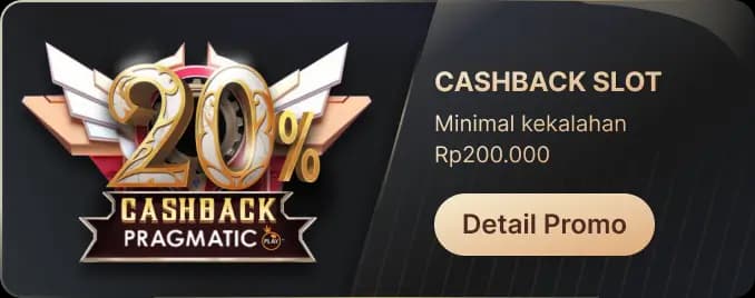 Cashback khusus Pragmatic